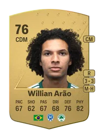 Willian Arão Common 76 Overall Rating