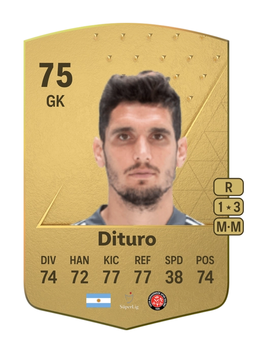 EA FC 24 Matías Dituro 75