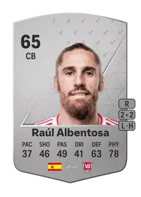 Raúl Albentosa Common 65 Overall Rating