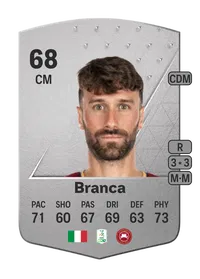 Simone Branca Common 68 Overall Rating