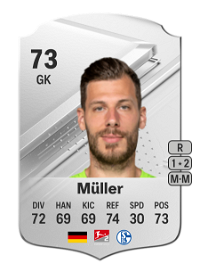 Marius Müller Rare 73 Overall Rating