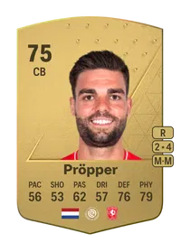 Robin Pröpper Common 75 Overall Rating