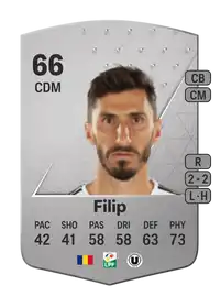 Ioan Filip Common 66 Overall Rating