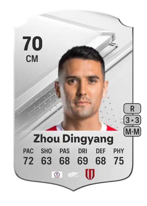 EA FC 24 Zhou Dingyang 70