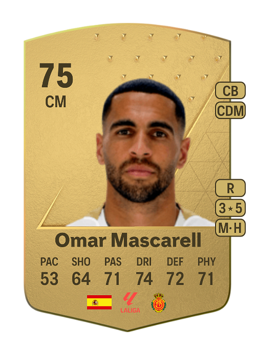 EA FC 24 Omar Mascarell 75