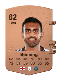 Malvind Benning Common 62 Overall Rating