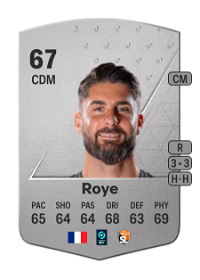 Jimmy Roye Common 67 Overall Rating