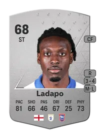 Freddie Ladapo Common 68 Overall Rating