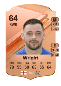 Drey Wright Rare 64 Overall Rating