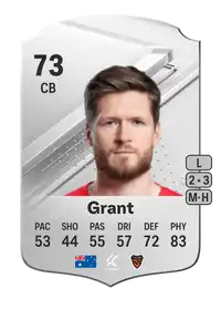 Alex Grant Rare 73 Overall Rating