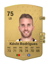 Kévin Rodrigues Common 75 Overall Rating