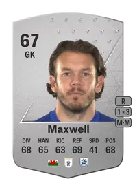 Chris Maxwell Common 67 Overall Rating