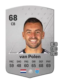 Bram van Polen Common 68 Overall Rating