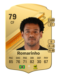 Romarinho Rare 79 Overall Rating