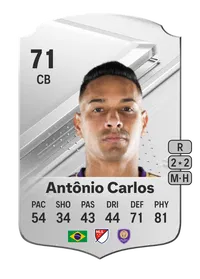 Antônio Carlos Rare 71 Overall Rating