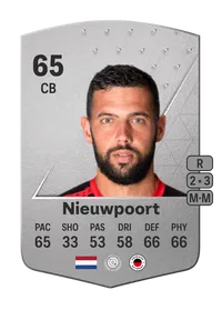 Sven Nieuwpoort Common 65 Overall Rating