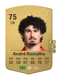 André Ramalho Common 75 Overall Rating