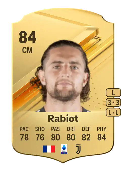 EA FC 24 Adrien Rabiot 84