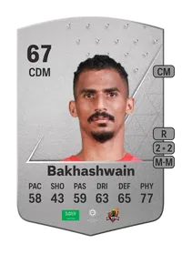 Waleed Bakhashwain Common 67 Overall Rating