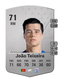 João Teixeira Common 71 Overall Rating