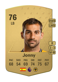 Jonny Common 76 Overall Rating