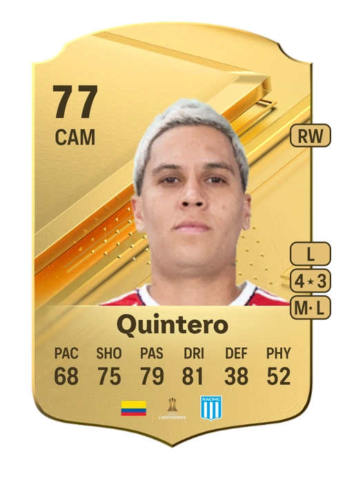 EA FC 24 Juan Fernando Quintero 77