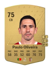 Paulo Oliveira Common 75 Overall Rating