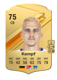 Marc-Oliver Kempf Rare 75 Overall Rating