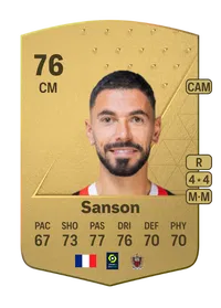 Morgan Sanson Common 76 Overall Rating