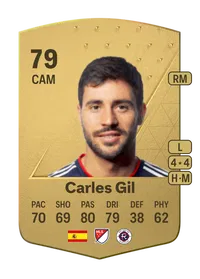 Carles Gil Common 79 Overall Rating