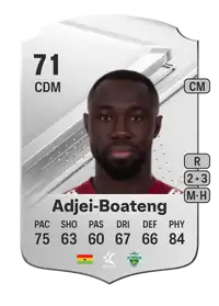 Bismark Adjei-Boateng Rare 71 Overall Rating