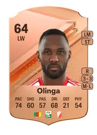 Fabrice Olinga Rare 64 Overall Rating