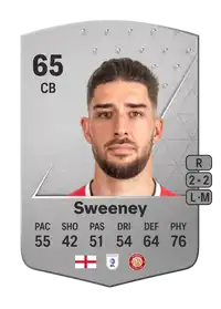 Dan Sweeney Common 65 Overall Rating