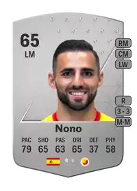 Nono Common 65 Overall Rating