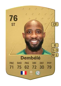 Moussa Dembélé Common 76 Overall Rating