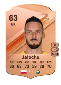 Konrad Jałocha Rare 63 Overall Rating