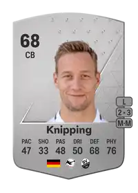 Tim Knipping Common 68 Overall Rating