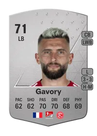 Nicolas Gavory Common 71 Overall Rating