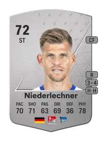 Florian Niederlechner Common 72 Overall Rating