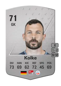 Markus Kolke Common 71 Overall Rating