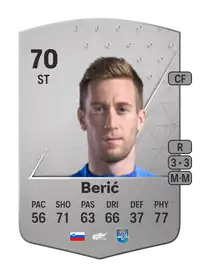 Robert Berić Common 70 Overall Rating