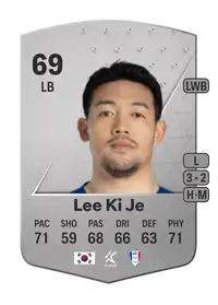 Lee Ki Je Common 69 Overall Rating