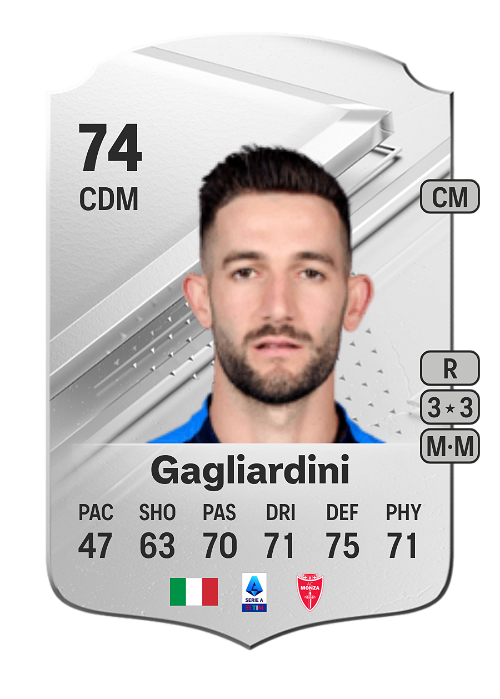 EA FC 24 Roberto Gagliardini 74