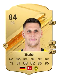 Niklas Süle Rare 84 Overall Rating