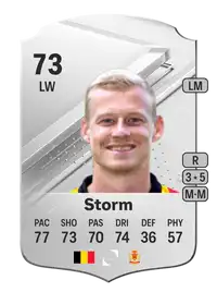 Nikola Storm Rare 73 Overall Rating