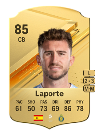 Aymeric Laporte Rare 85 Overall Rating