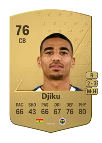 Alexander Djiku Common 76 Overall Rating