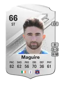 Sean Maguire Rare 66 Overall Rating