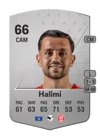 Besar Halimi Common 66 Overall Rating