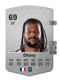 Loïs Diony Common 69 Overall Rating